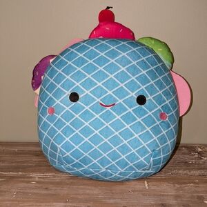 Squishmallow 12" Bertie the Blue Ice Cream Taco Plush Squishmallows KellyToy